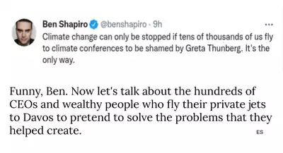 Ben Shapiro Davos