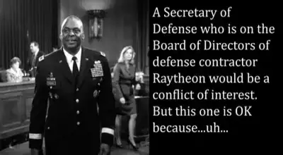 Raytheon Secretary of Defense