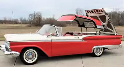 Ford Fairlane hardtop convertible