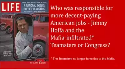 Jimmy Hoffa and jobs